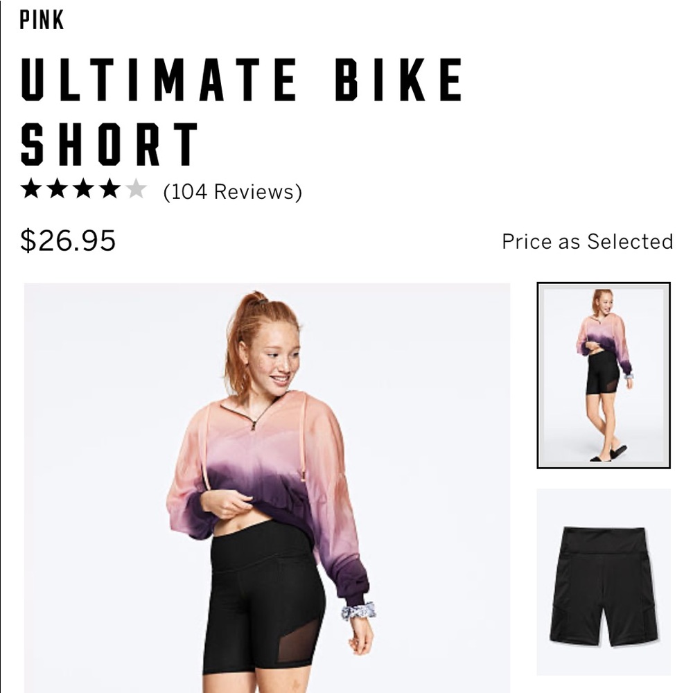 Pink Ultimate Biker Shorts
